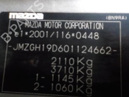 Left rear door MAZDA 6 Estate (GH) 2.0 MZR-CD (GH14) | BP11968431C4 