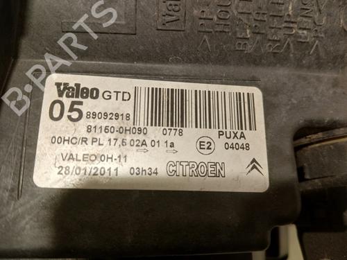 Left headlight CITROËN C1 (PM_, PN_) 1.0 | BP39689172C28 - Image 9