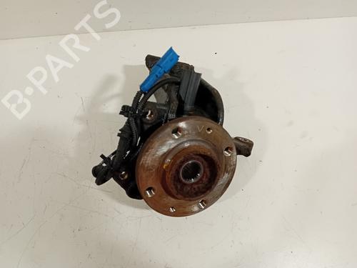 Used Left front steering knuckle PEUGEOT 208 I (CA_, CC_) 1.2 VTI 82 (82 hp) 23989371