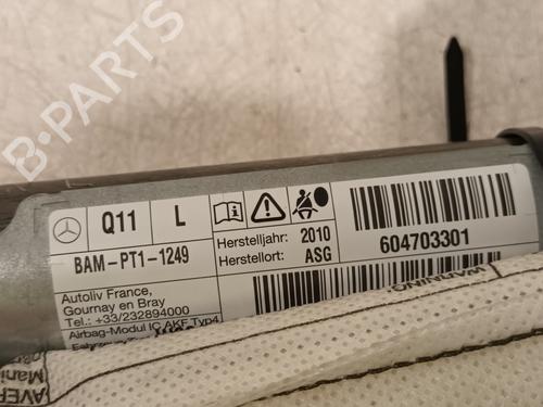 Left curtain airbag MERCEDES-BENZ C-CLASS (W204) C 180 CGI (204.049) | BP30812678C11