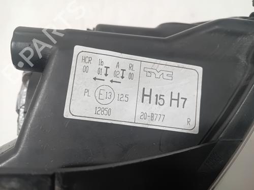 Right headlight VW GOLF VI (5K1) 1.6 TDI | BP37018756C29 - Image 3