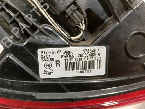 Right taillight RENAULT CLIO V (B7_) 1.3 TCe 130 (B7MF) | BP37799408C35 - Image 5
