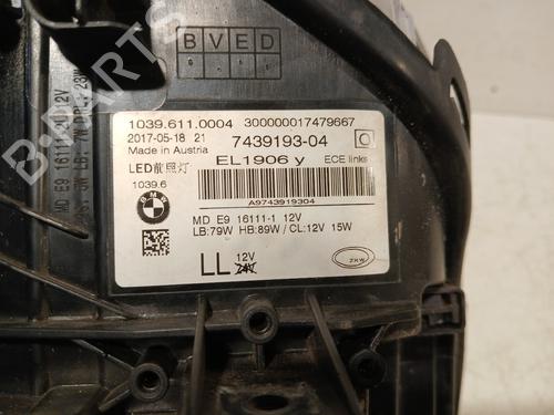 Left headlight BMW 5 (G30, F90) 520 d | BP34185228C28  - Image 9