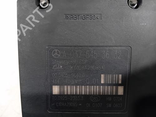 ABS pump MERCEDES-BENZ SLK (R171) 200 Kompressor (171.445) | BP30907910M43