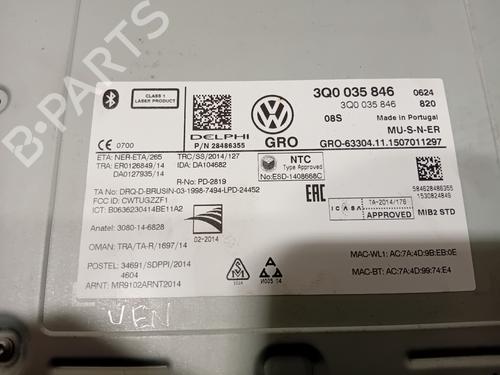 Electronic module VW PASSAT B8 Variant (3G5, CB5) 1.4 GTE Hybrid | BP39503494M83 - Image 4