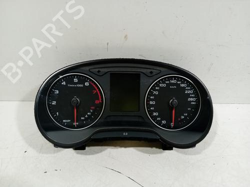 Used Instrument cluster AUDI A3 Sportback (8VA, 8VF) 1.4 TSI (150 hp) 25379460