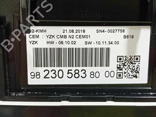 Instrument cluster CITROËN C3 / C3 ORIGIN III (SX) 1.2 THP 110 | BP25725606C47 