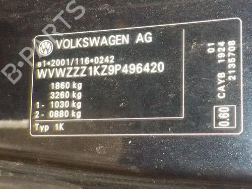 Left front brake caliper VW GOLF VI (5K1) 1.6 TDI | BP11785412M105 