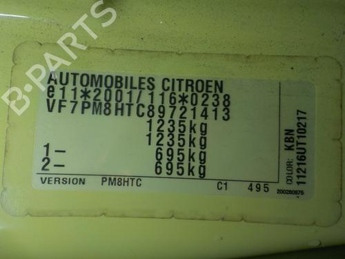 Left front door CITROËN C1 (PM_, PN_) 1.4 HDi | BP24135913C2 