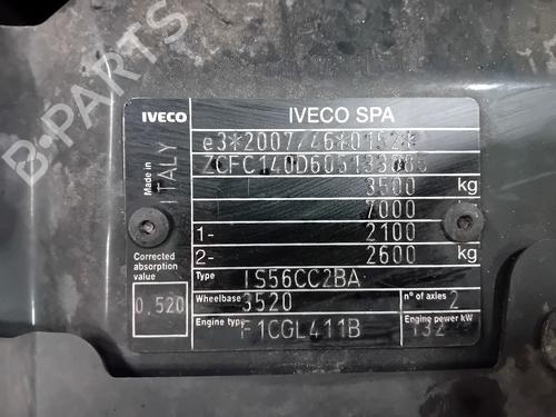 Front left seatbelt IVECO DAILY VI Van 35S18, 35C18, 40C18, 50C18, 60C18, 65C18, 70C18 | BP31669360I26 