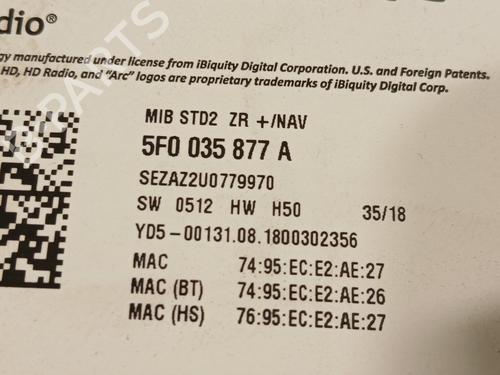 Electronic module SEAT LEON (5F1) 1.5 TSI | BP28045294M83 