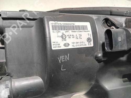 Left headlight VW UP! (121, 122, BL1, BL2, BL3, 123) 1.0 | BP39991087C28 - Image 4