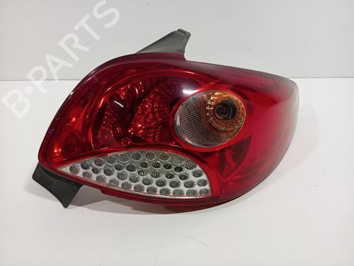 Used Right taillight PEUGEOT 206+ (2L_, 2M_) 1.4 i (2LKFWA, 2MKFWA) (75 hp) 24200407
