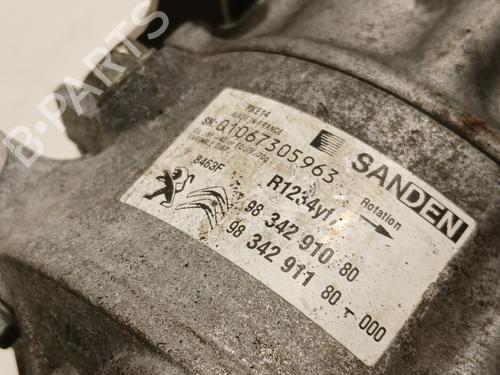 AC compressor PEUGEOT 3008 II SUV (MC_, MR_, MJ_, M4_) 1.6 PureTech 180 (M45GFR, M45GFU) | BP30594316M34