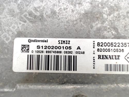 Engine control unit (ECU) RENAULT CLIO III (BR0/1, CR0/1) 1.2 16V (BR02, BR0J, BR11, CR02, CR0J, CR11) | BP10860686M57 