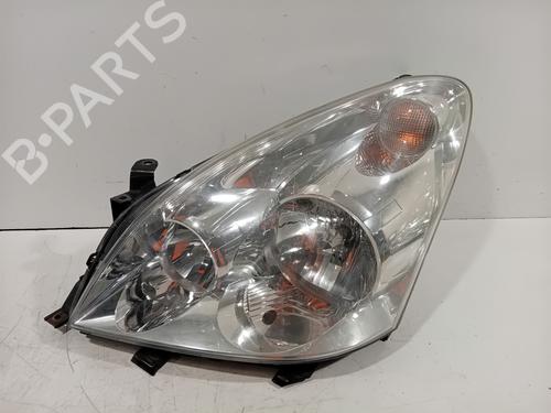 Used Left headlight Left headlight TOYOTA COROLLA Verso (ZER_, ZZE12_, R1_) 1.8 (ZNR11_, ZNR11R) (129 hp) 40010627 40010627