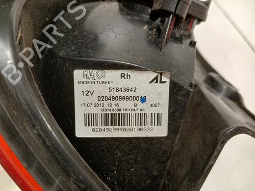 Right taillight FIAT PANDA (312_, 319_) 0.9 (312PXG1A) | BP37237247C35 - Image 6