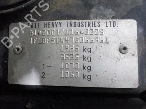 Front bumper SUBARU LEGACY IV Estate (BP) 2.0 AWD (BP5) | BP17196252C7 