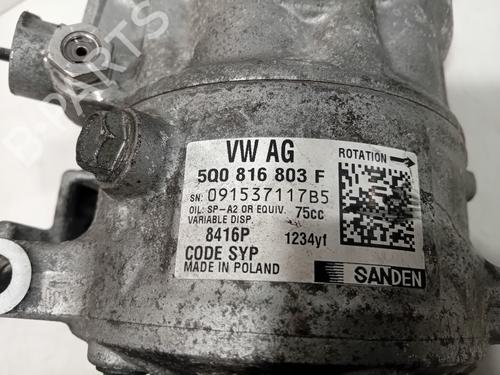 AC compressor VW CADDY IV MPV (SAB, SAJ) 2.0 TDI | BP33722410M34  - Image 5