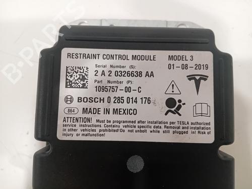 ECU airbags TESLA MODEL 3 (5YJ3) EV AWD | BP30408888M53 - Image 2