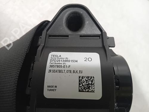 Rear left seatbelt TESLA MODEL Y (5YJY) EV | BP37608998I29 - Image 3