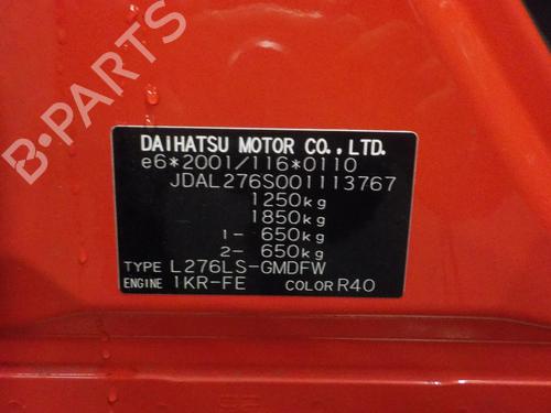 Gearbox DAIHATSU CUORE VII (L275_, L285_, L276_) 1.0 (L276) | BP11179862M3 