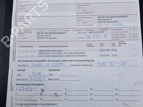 Gearbox VW GOLF V (1K1) 1.6 FSI | BP27638814M3  - Image 8