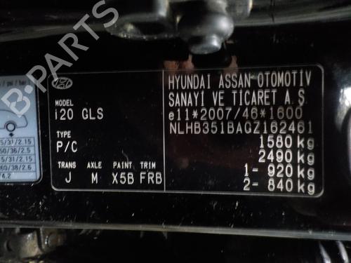 Engine control unit (ECU) HYUNDAI i20 II (GB, IB) 1.2 | BP21047853M57 