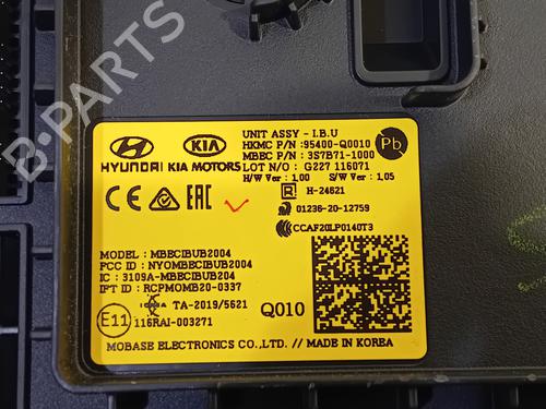Electronic module HYUNDAI i20 III (BC3, BI3) 1.0 T-GDI hybrid 48V | BP20158836M83 