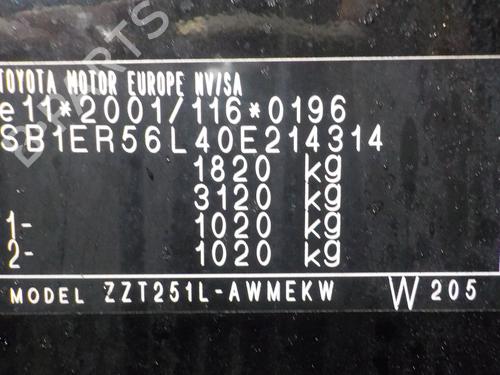 AC compressor TOYOTA AVENSIS Estate (_T25_) 1.8 VVT-i (ZZT251_, ZZT251R) | BP11221435M34 