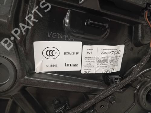 Rear right window mechanism MERCEDES-BENZ E-CLASS (W213) E 300 e (213.053) | BP27593515C25 - Image 2