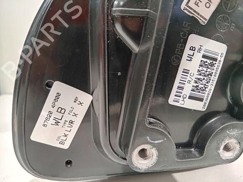 Right mirror HYUNDAI i20 I (PB, PBT) 1.2 | BP27522701C27 