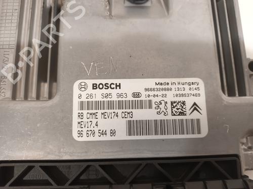 Engine control unit (ECU) PEUGEOT 207 CC (WD_) 1.6 16V | BP16420648M57 
