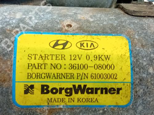 Starter KIA CEED Sportswagon (CD) 1.0 T-GDI Eco-Dynamics+ | BP25795416M8 - Image 7