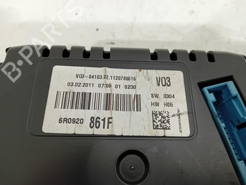 Instrument cluster VW POLO V (6R1, 6C1) 1.2 TDI | BP15068043C47 