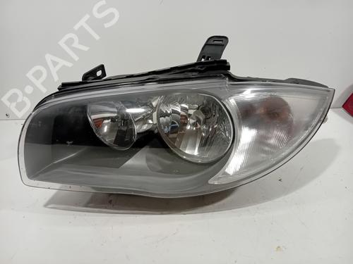 Used Left headlight BMW 1 (E81) 118 i (143 hp) 26725638