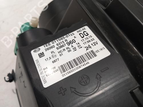 Left headlight OPEL VIVARO B Van (X82) 1.6 CDTI (05) | BP36984923C28 - Image 3