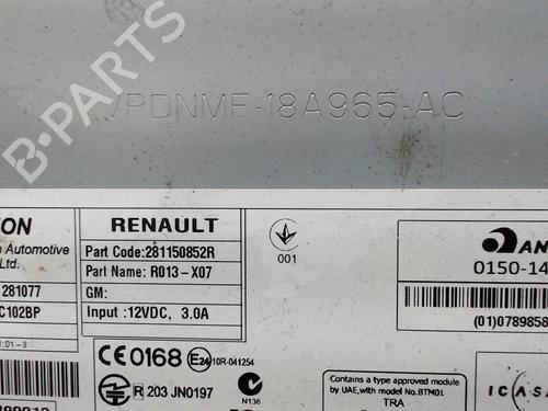 Radio RENAULT TWINGO III (BCM_, BCA_) 1.0 SCe 70 | BP7554713E6 