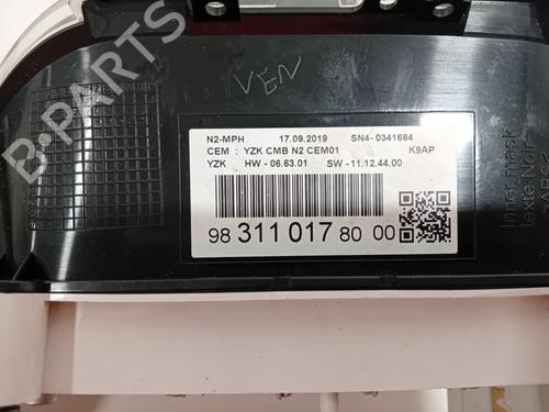 Instrument cluster PEUGEOT PARTNER Box Body/MPV (K9) 1.5 BlueHDi 100 | BP29918513C47 