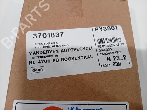 Other OPEL AGILA A (H00) 1.0 12V (F68) | BP29541192O1 