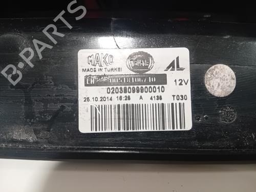 Left taillight FIAT DOBLO Cargo (263_) 1.3 D Multijet | BP29864304C34