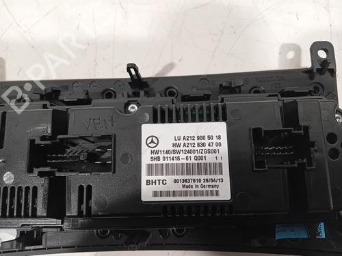 Climate control MERCEDES-BENZ E-CLASS (W212) E 200 (212.034) | BP30856404I5 - Image 3