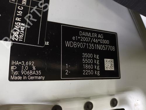 Starter MERCEDES-BENZ SPRINTER 5-t Platform/Chassis (B907) 516 CDI (907.153, 907.155, 907.253, 907.255) | BP39885828M8 - Image 10