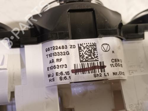 Climate control PEUGEOT 208 I (CA_, CC_) 1.2 VTI 82 | BP17700951I5 