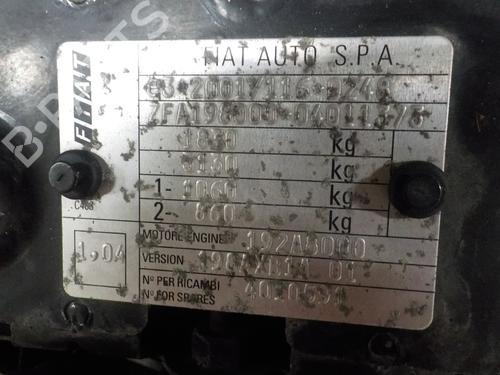 Water radiator FIAT BRAVO II (198_) 1.9 D Multijet (198AXB1A) | BP15738290M31 