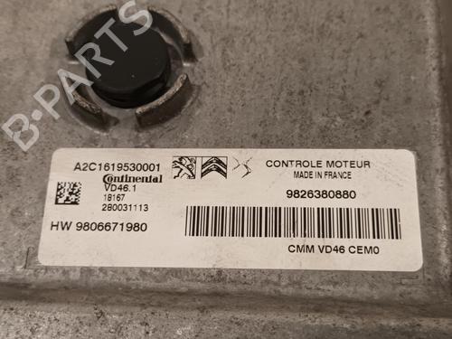 Engine control unit (ECU) CITROËN GRAND C4 SPACETOURER (3A_, 3E_) 1.2 PureTech 130 | BP27986661M57 