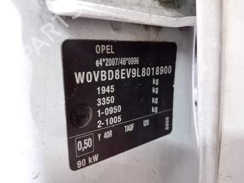 Electronic module OPEL ASTRA K Sports Tourer (B16) 1.5 CRDI (35) | BP31651528M83 