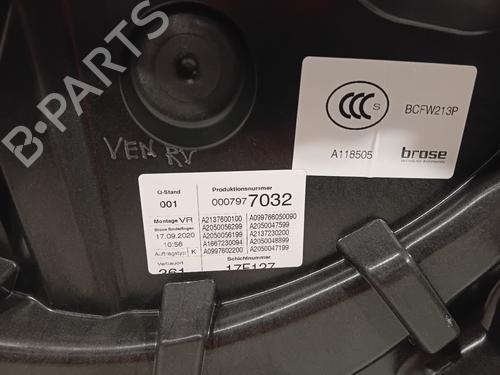 Front right window mechanism MERCEDES-BENZ E-CLASS (W213) E 300 e (213.053) | BP27593514C23 - Image 2
