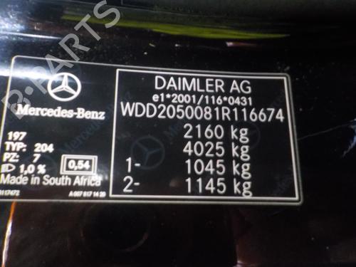 Front left panel MERCEDES-BENZ C-CLASS (W205) C 250 BlueTEC / d (205.008, 205.006) | BP25980495C58 - Image 10