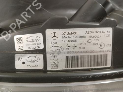 Left headlight MERCEDES-BENZ GLK-CLASS (X204) 220 CDI (204.902) | BP39494094C28 - Image 7